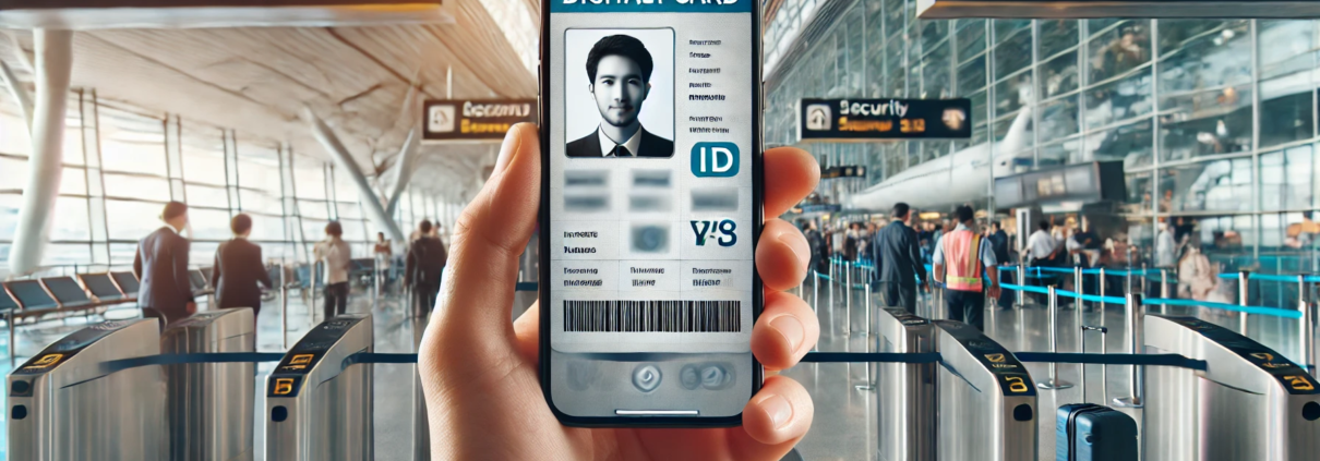 Identità digitale - Aeroporto - Immagine Creata con Chatgtp